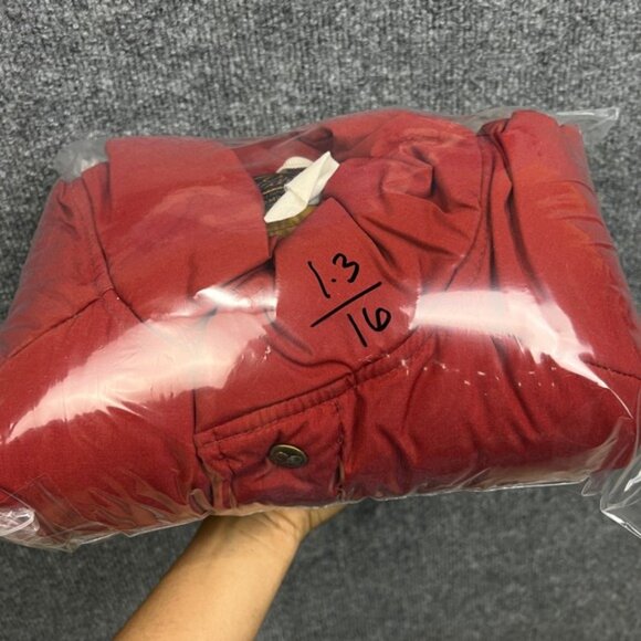 Vintage Eddie Bauer Puffer Vest Goose Down Filled Insulated Travel Men L - Picture 8 of 8